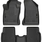 Husky Liners WeatherBeater Front & Second Seat Floor Liners - 3 Piece Fits 2017-2026 Jeep Compass