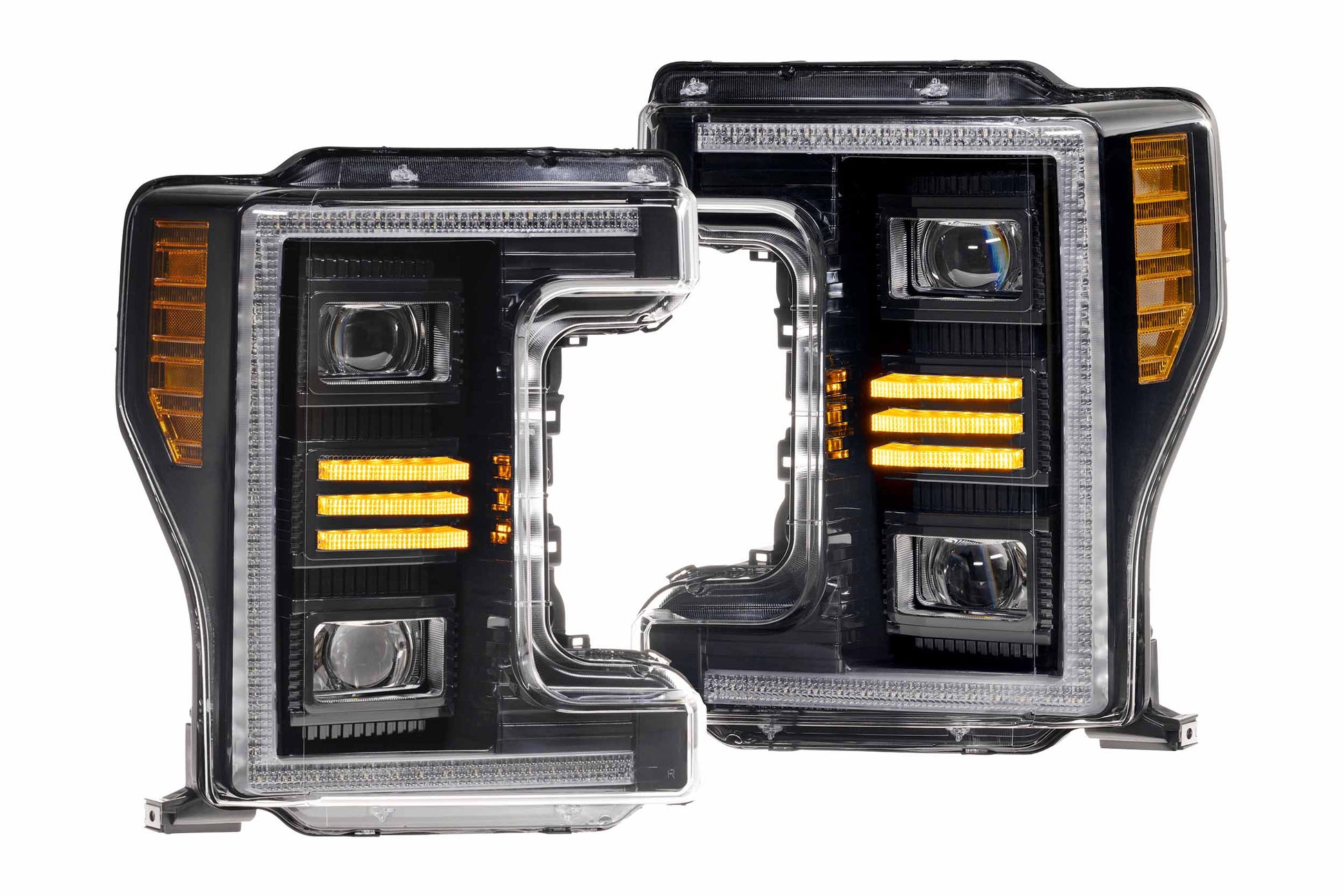 XB Hybrid LED Headlights: Ford Super Duty (17-19 / Set) - Trucks R Us