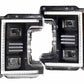 XB Hybrid LED Headlights: Ford Super Duty (17-19 / Set) - Trucks R Us