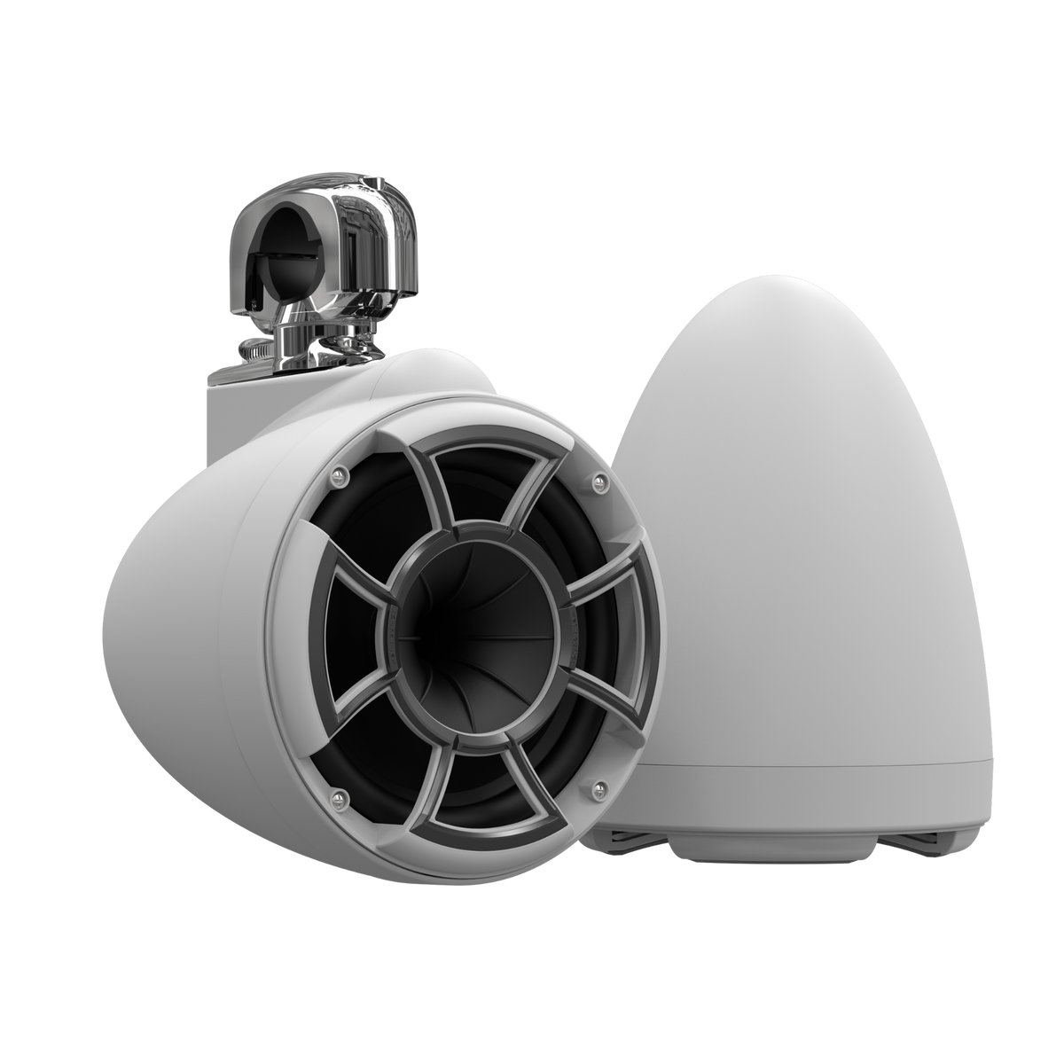 REV 8 SE W V2 | Matte White Special Edition Revolution Series 8-inch Tower Speakers
