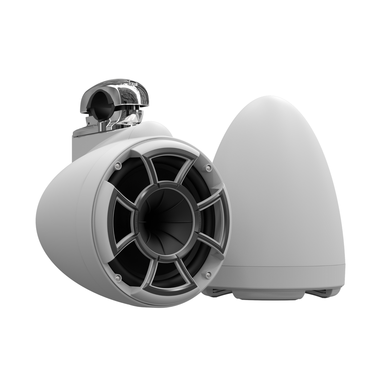 REV 8 SE W V2 | Matte White Special Edition Revolution Series 8-inch Tower Speakers