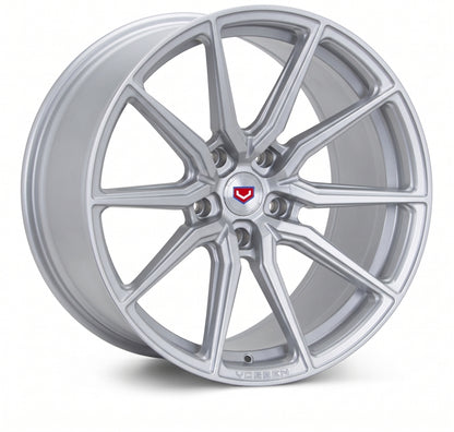 Vossen HF-3 Wheel | 21x10 | +30mm | 5x5 (5x127) Bolt Pattern - Satin Silver