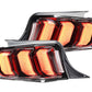XB LED Tail Lights: Ford Mustang (10-12 / Smoked Lens / Set)