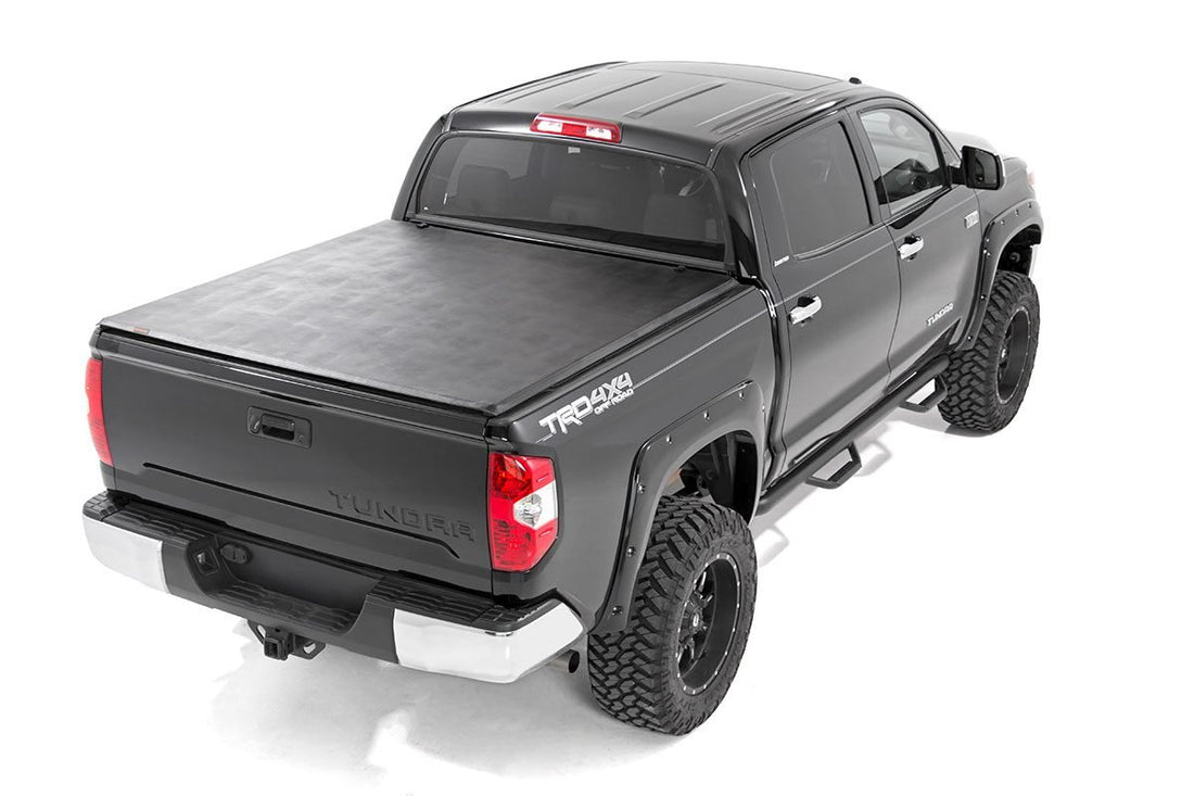 Rough Country Soft Tri-Fold Bed Cover | Toyota Tundra 2WD/4WD (2007-2021)