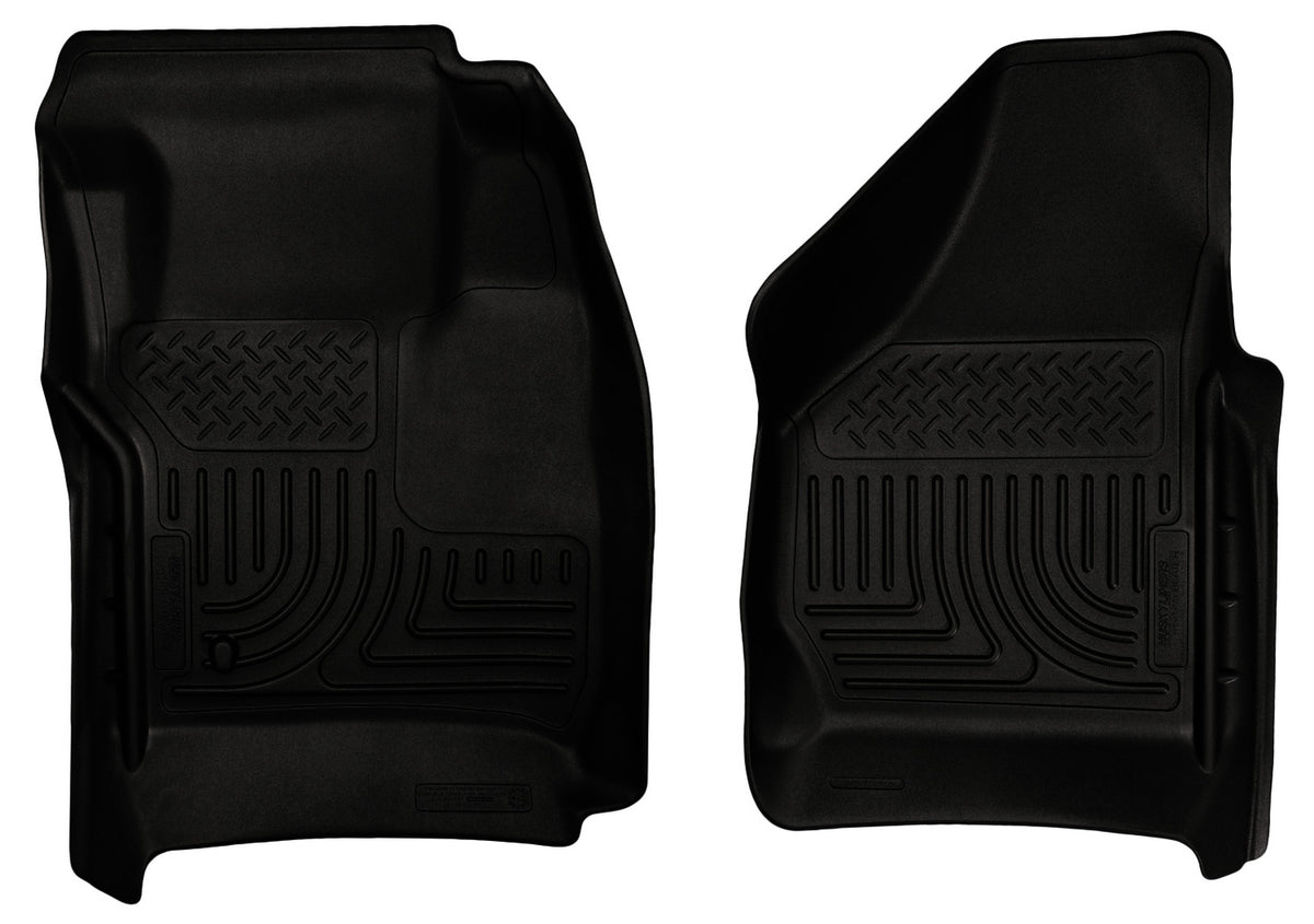 Husky Liners WeatherBeater Front Floor Liners - 2 Piece Fits 2008-2010 Ford F250/F350/F450
