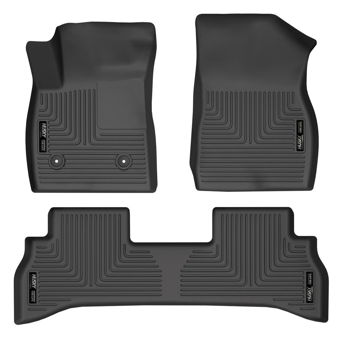 Husky Liners WeatherBeater Front & Second Seat Floor Liners - 3 Piece Fits 2021-2026 Buick Encore GX