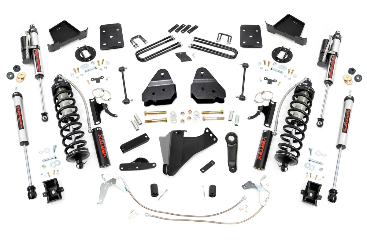 Rough Country 4.5 Inch Lift Kit | Ford F-250/F-350 Super Duty (08-10) - Vertex Reservoir Shocks