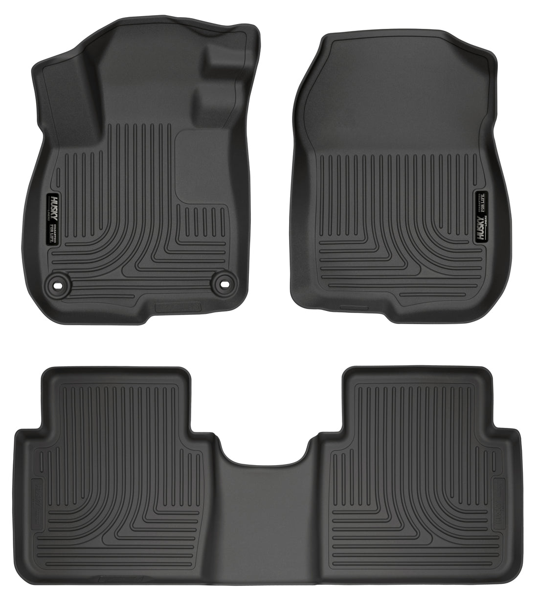 Husky Liners WeatherBeater Front & Second Seat Floor Liners - 3 Piece 99401