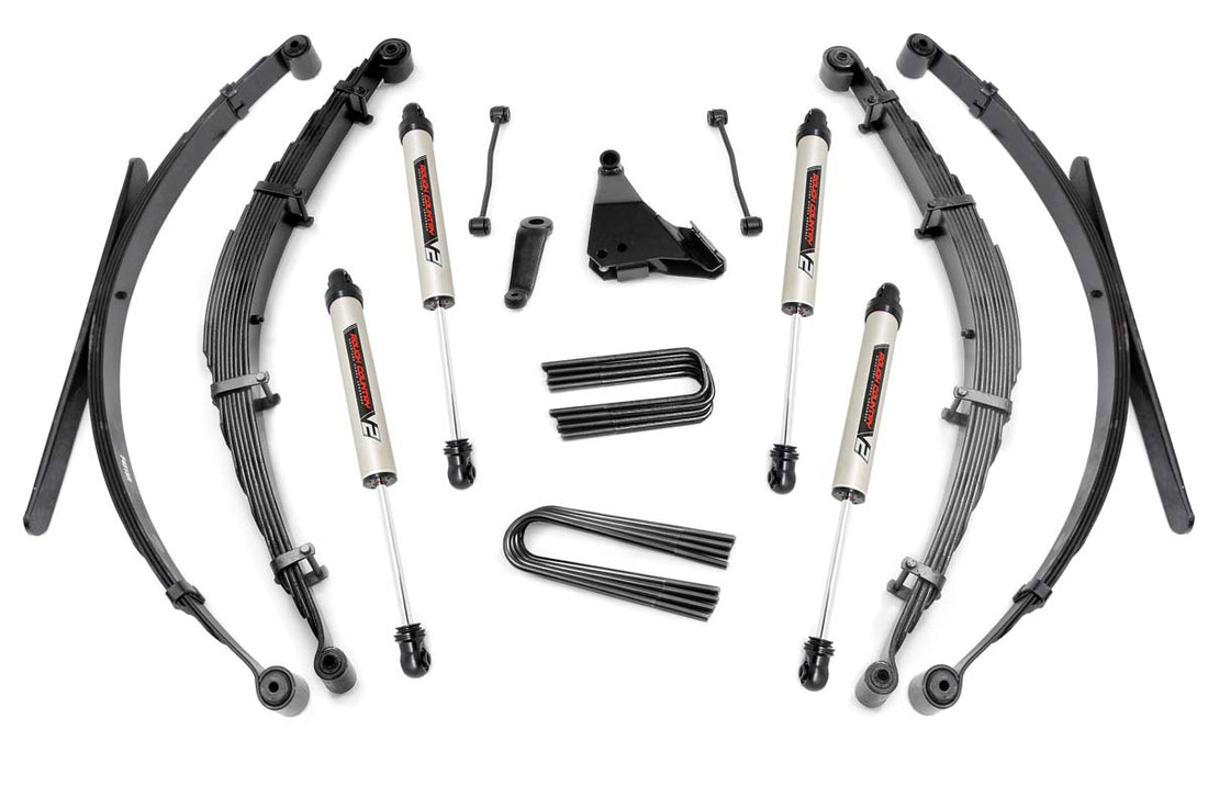 Rough Country 6 Inch Lift Kit | Ford F-250/F-350 Super Duty 4WD (1999) - V2 Monotube