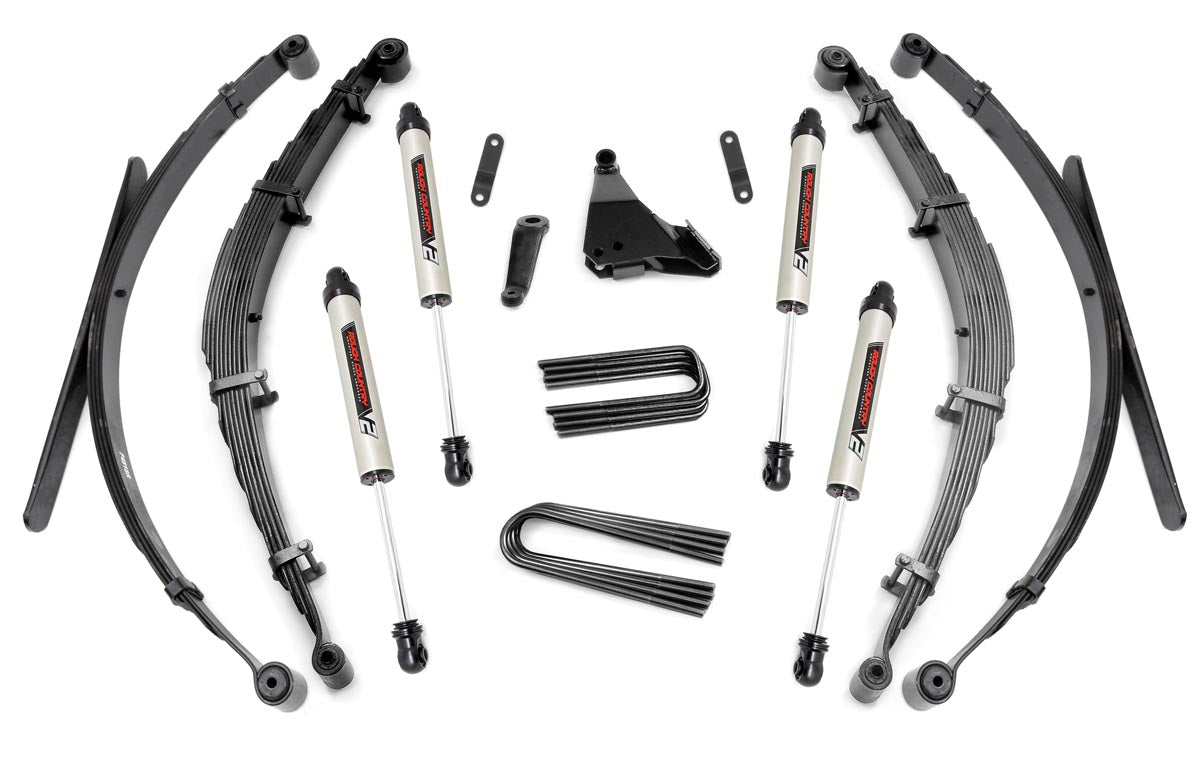 Rough Country 6 Inch Lift Kit | Ford F-250/F-350 Super Duty 4WD (1999-2004) - V2 Monotube