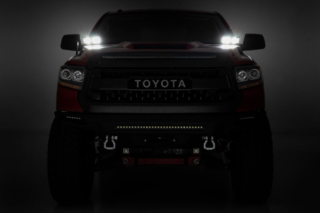 Rough Country LED Ditch Light Kit | Toyota Tundra 2WD/4WD (2014-2021)