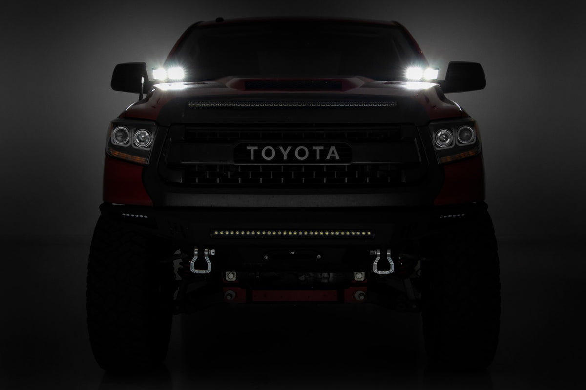 Rough Country LED Ditch Light Kit | Toyota Tundra 2WD/4WD (2014-2021)