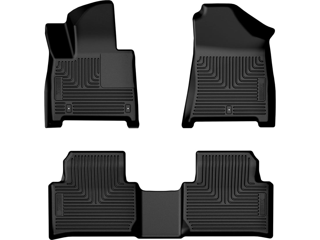 Husky Liners WeatherBeater Front & Second Seat Floor Liners - 3 Piece 95961