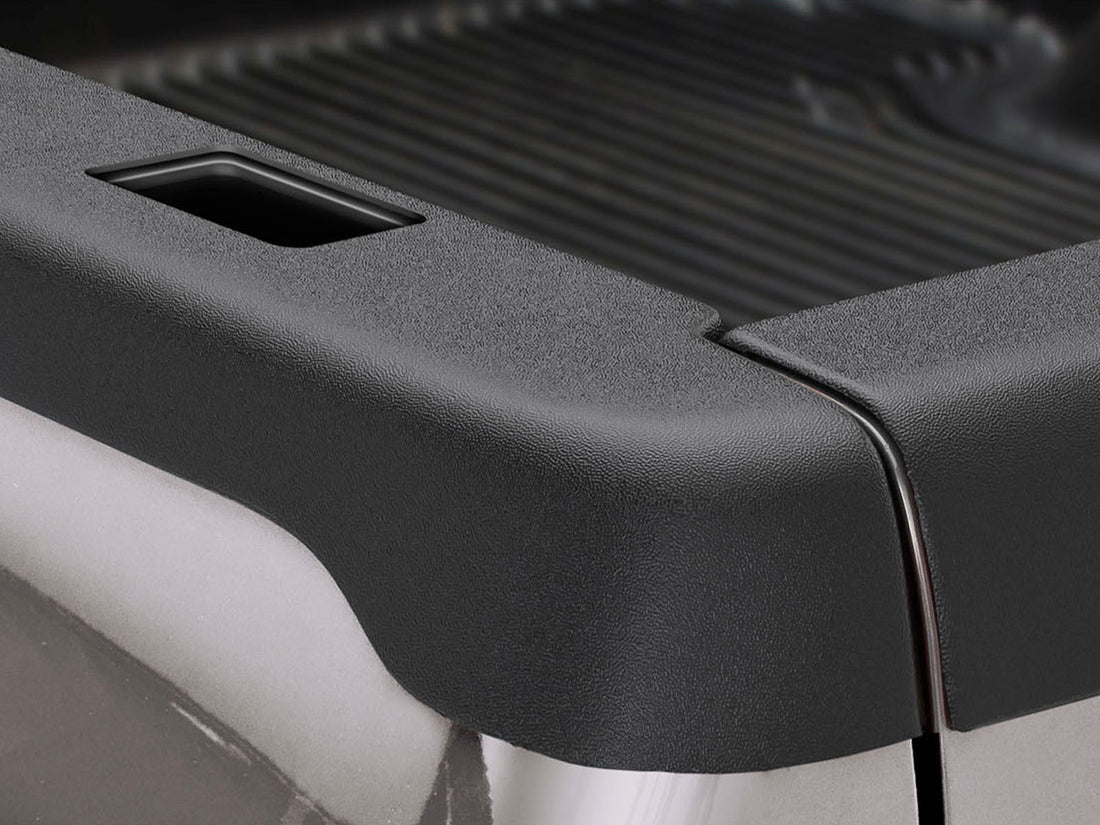 Husky Liners Smooth Bed Rail Caps Fits 1999-2007 Chevy Silverado 1500/2500, 2001-2007 Chevy Silverado 3500, GMC Sierra 1500/2500/3500