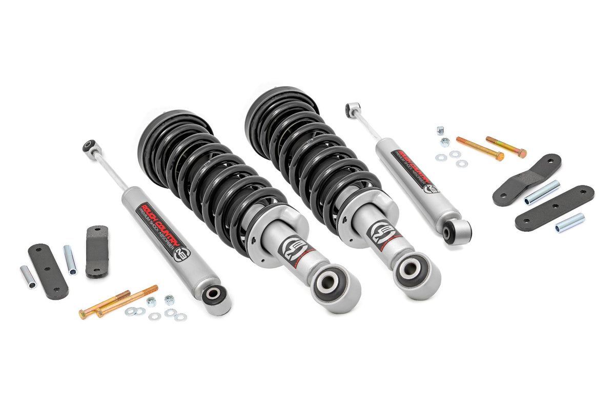 Rough Country 2.5 Inch Lift Kit | Nissan Frontier (05-26)/Xterra (05-15) 2WD/4WD - Lifted N3 Struts - 4WD Models Only