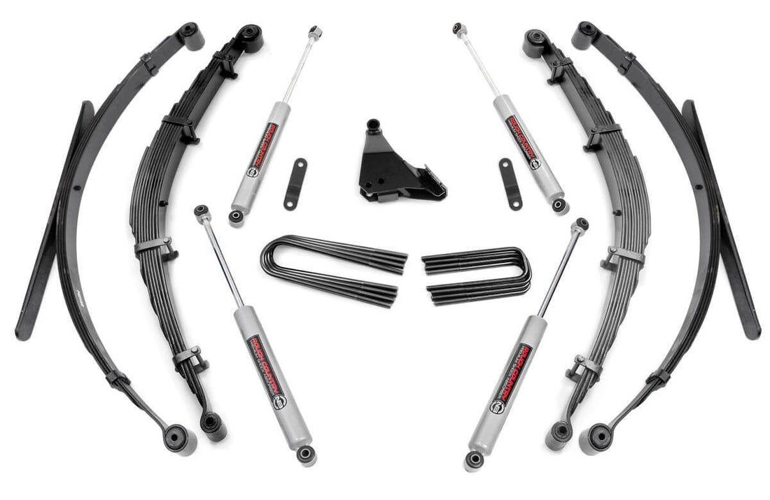 Rough Country 4 Inch Lift Kit | Ford F-250/F-350 Super Duty 4WD (1999-2004)