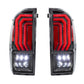 XB LED Tail Lights: Toyota Tacoma (16-23 / Clear Lens / Set)