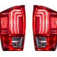 XB LED Tail Lights: Toyota Tacoma (16-23 / Red Lens / Set)