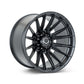 Vossen HFX-2 Wheel | 20x9 | +18mm | 8x170 Bolt Pattern - Satin Black