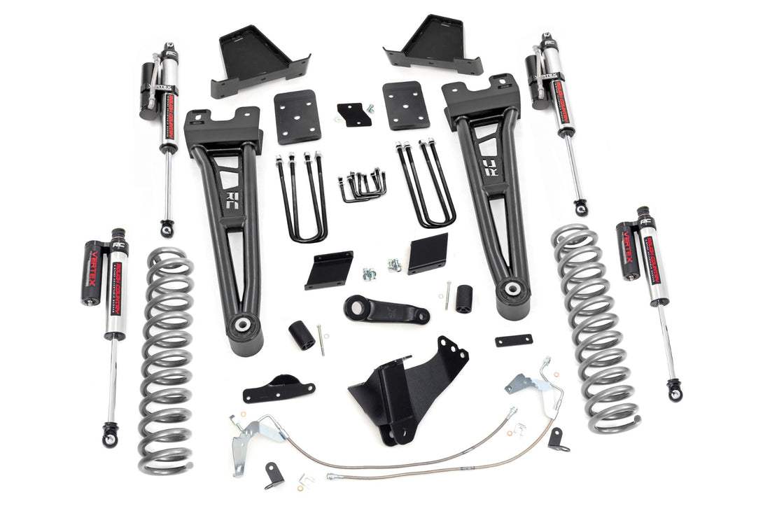 Rough Country 6 Inch Lift Kit | Ford F-250 Super Duty 4WD (11-14) - No / Vertex Reservoir Shocks