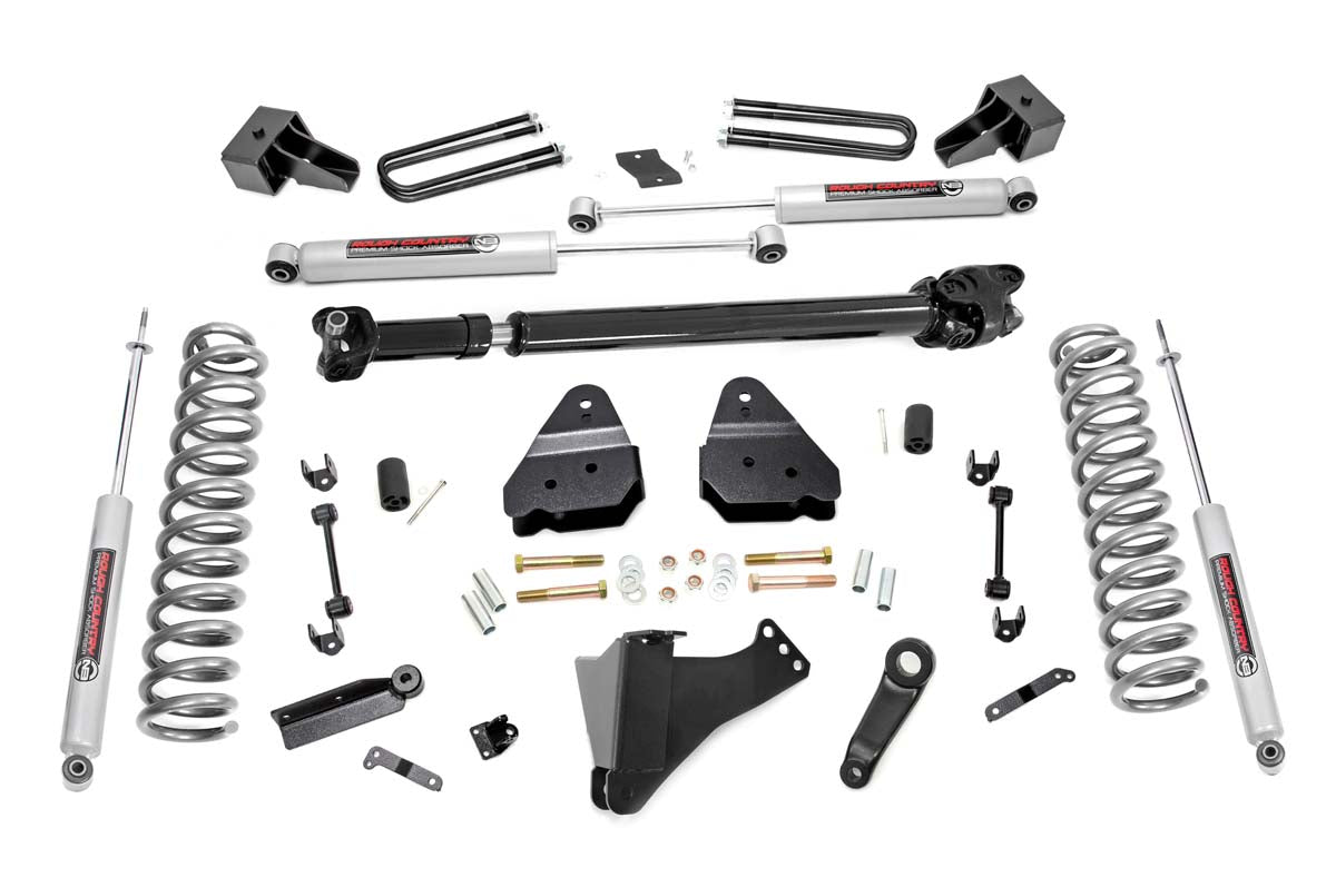 Rough Country 4.5 Inch Lift Kit | Dually | Ford Super Duty 4WD (2017-2022) - Premium N3 / Yes