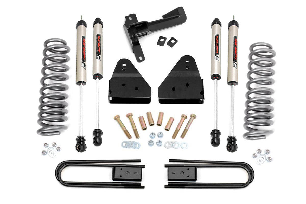 Rough Country 3 Inch Lift Kit | Ford F-250 Super Duty 4WD (2011-2016) - V2 Monotube
