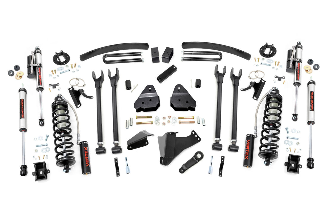 Rough Country 6 Inch Lift Kit | Ford F-250/F-350 Super Duty (05-07) - Diesel / Yes / Vertex Reservoir Shocks