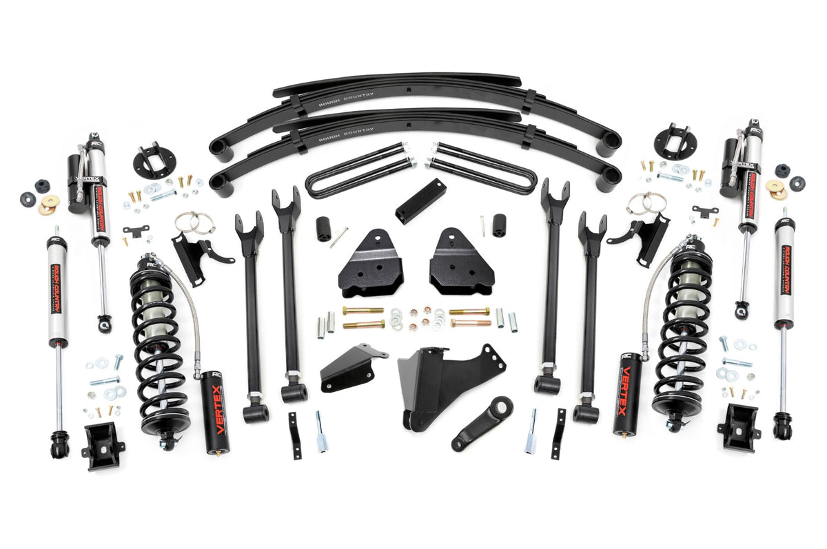 Rough Country 6 Inch Lift Kit | Ford F-250/F-350 Super Duty (05-07) - Gas / Vertex Reservoir Shocks