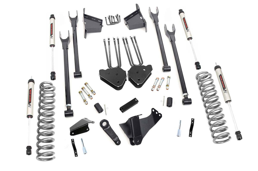 Rough Country 8 Inch Lift Kit | Ford F-250/F-350 Super Duty 4WD (05-07) - V2 Monotube