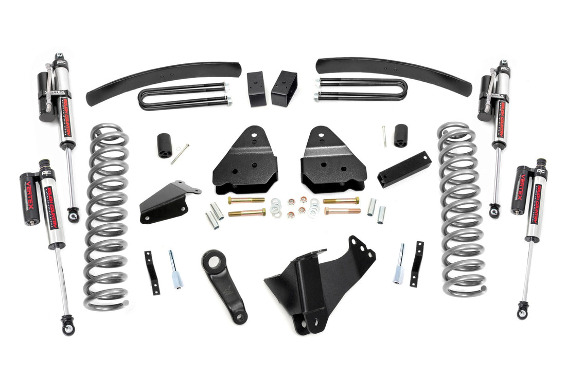 Rough Country 6 Inch Lift Kit | Ford F-250/F-350 Super Duty 4WD (2005-2007) - Diesel / Vertex Reservoir