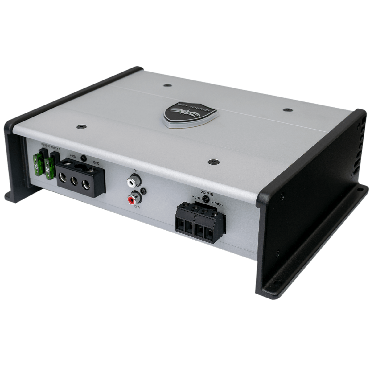 HTX-2 | Class-D 2-Channel Marine Amplifier
