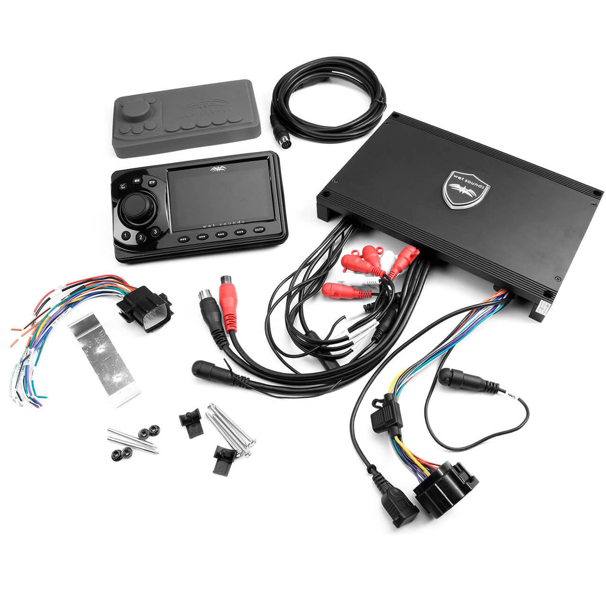 WS-MC-1 | 4-Zone Bluetooth Marine Media Center