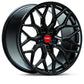 Vossen HF-2 Wheel | 5x112 Bolt Pattern - Gloss Black / 20x9 / +32mm