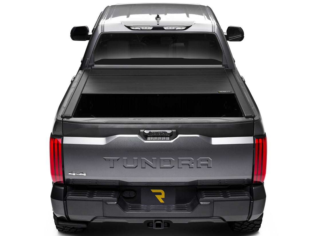 RealTruck Retrax EQ Electric Retractable Tonneau Cover w/ T-Slot Rails Fits 2024-2025 Ford F150, 6'7" Bed