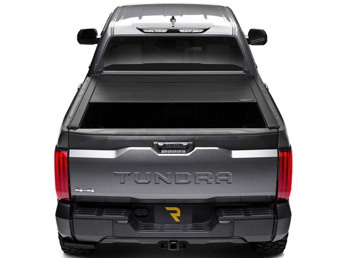 RealTruck Retrax EQ Electric Retractable Tonneau Cover w/ T-Slot Rails Fits 2024-2025 Ford F150, 6'7" Bed