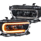 XB LED Headlights: Toyota Tacoma (16-23 / Amber DRL / Set)