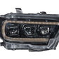XB LED Headlights: Toyota Tacoma (16-23 / Amber DRL / Set)