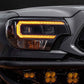 XB Hybrid LED Headlights: Toyota Tacoma (12-15 / Amber DRL / Set)