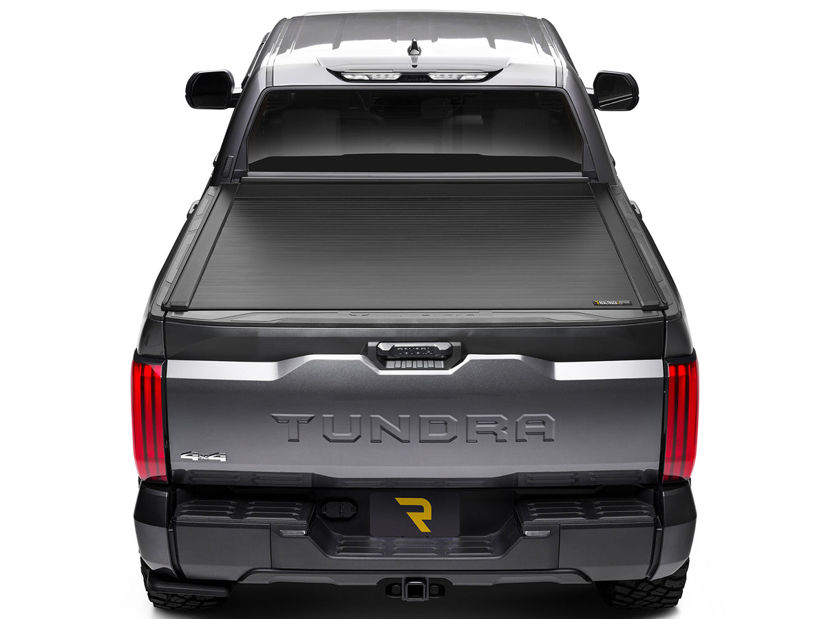 RealTruck Retrax EQ Electric Retractable Tonneau Cover w/ T-Slot Rails Fits 2024-2025 Ford F150, 6'7" Bed