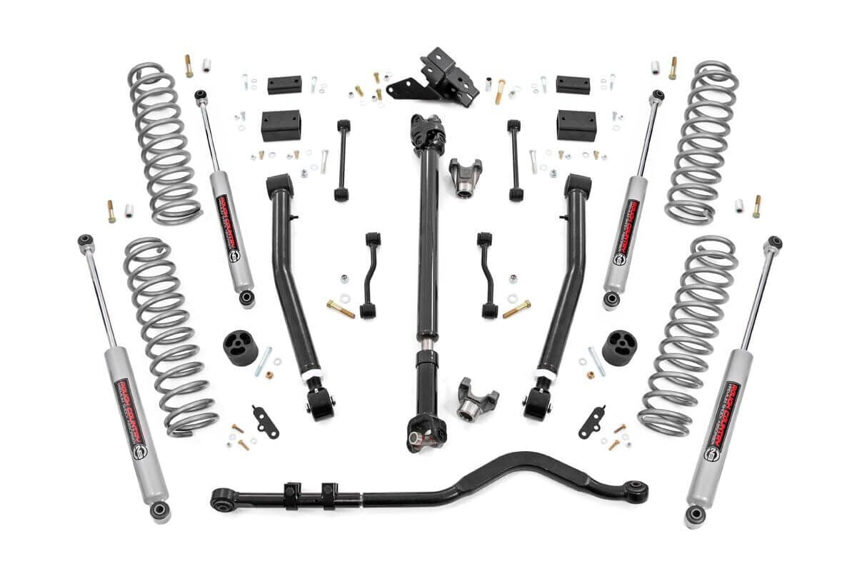 Rough Country 3.5 Inch Lift Kit | 2-Door | Jeep Wrangler JL 4WD (2018-2023) - Non-Rubicon / Premium N3