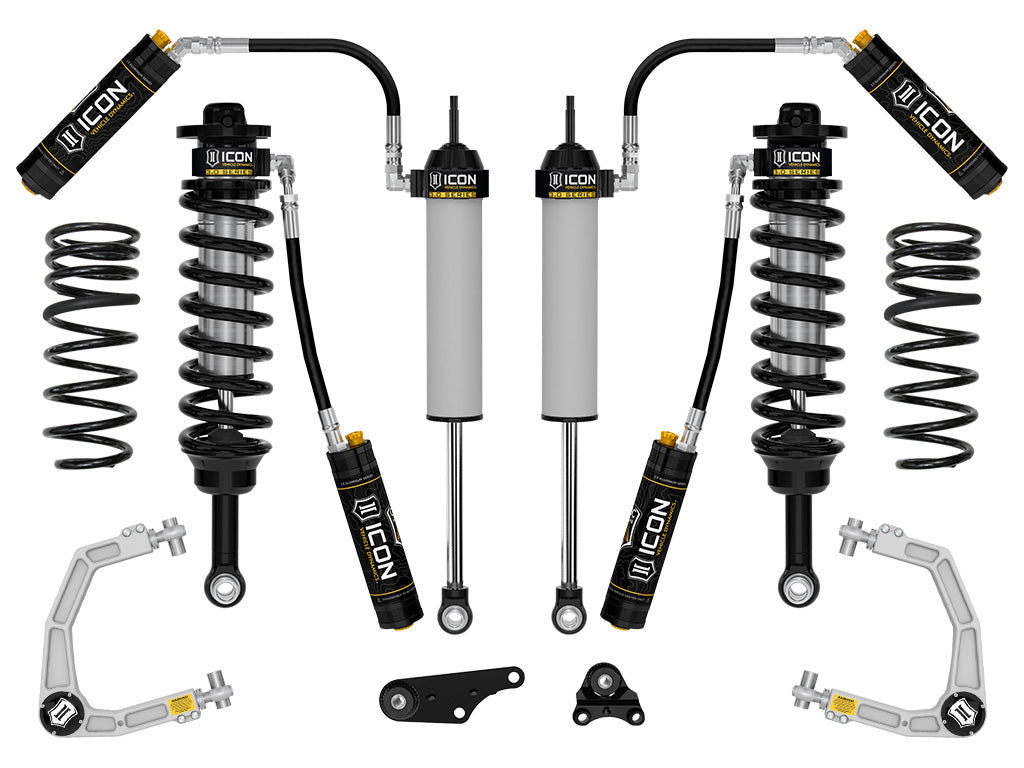 ICON 2025-2026 Toyota 4Runner 4WD, Hybrid, 2.25-3" Lift, Stage 1 3.0 Suspension System w/ CDCV, Billet