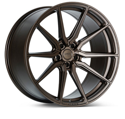 Vossen HF-3 Wheel | 20x9.5 | +20mm | 5x120 Bolt Pattern | 67 Bore - Satin Bronze
