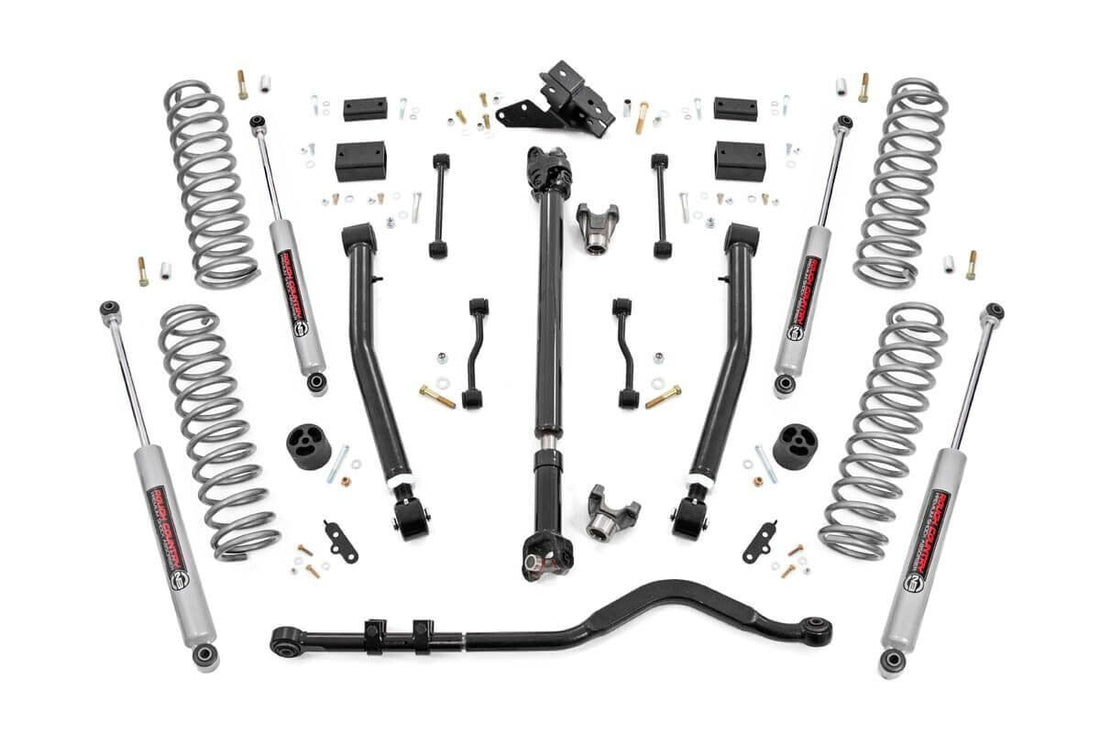 Rough Country 3.5 Inch Lift Kit | 2-Door | Jeep Wrangler JL 4WD (2018-2023)