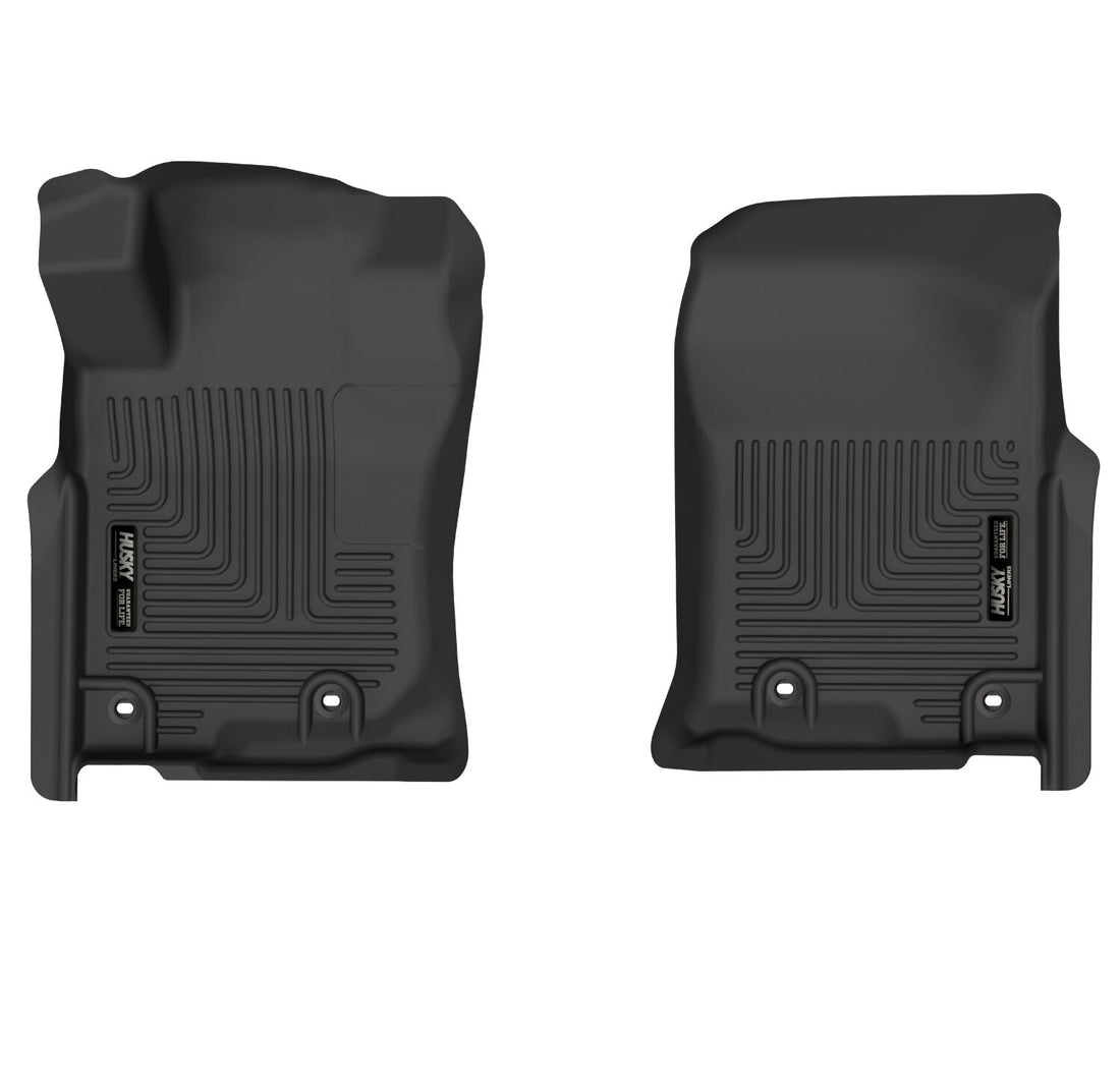 Husky Liners X-act Contour Front Floor Liners - 2 Piece Fits 2013-2024 Toyota 4Runner, 2014-2023 Lexus GX