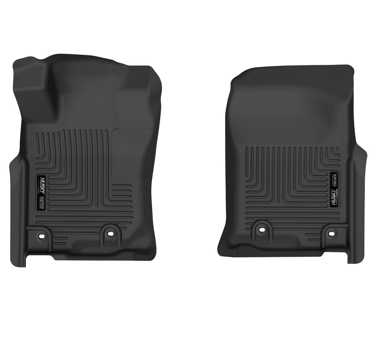 Husky Liners X-act Contour Front Floor Liners - 2 Piece Fits 2013-2024 Toyota 4Runner, 2014-2023 Lexus GX