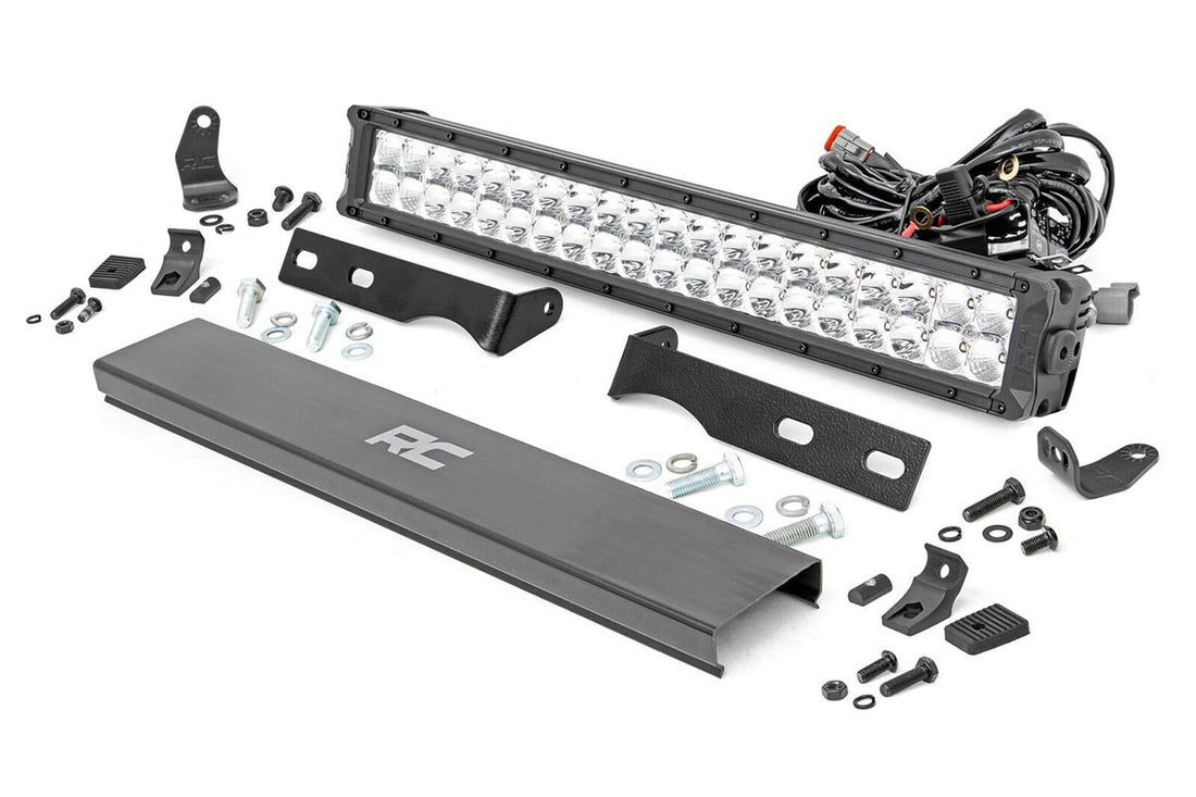 Rough Country LED Light | Jeep Grand Cherokee WK2 (11-20) - Chrome Series w/ Amber DRL