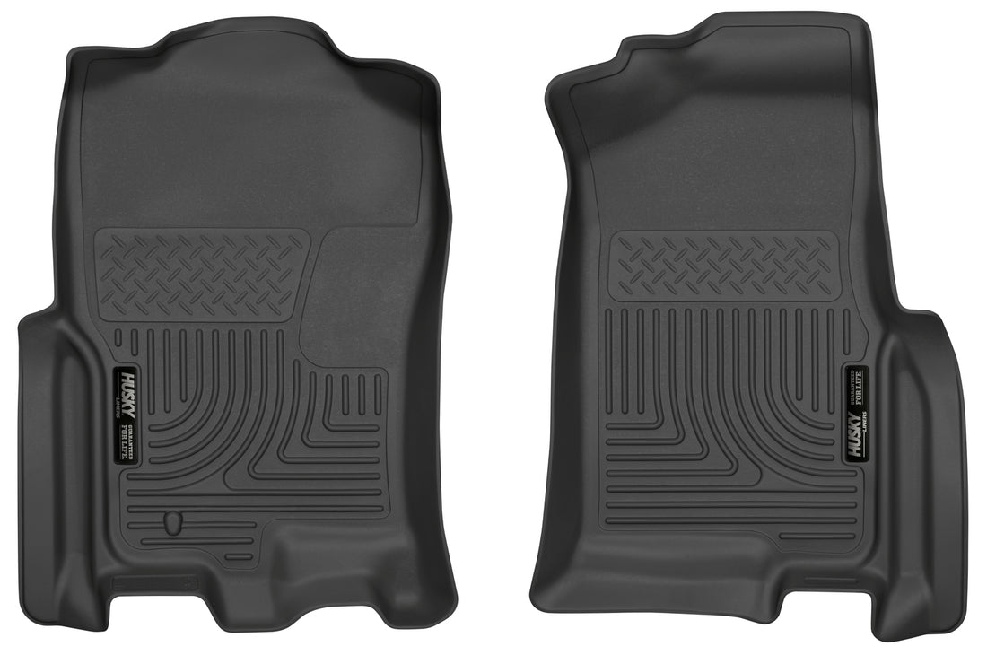Husky Liners WeatherBeater Front Floor Liners - 2 Piece Fits 2007-2010 Ford Expedition, Lincoln Navigator