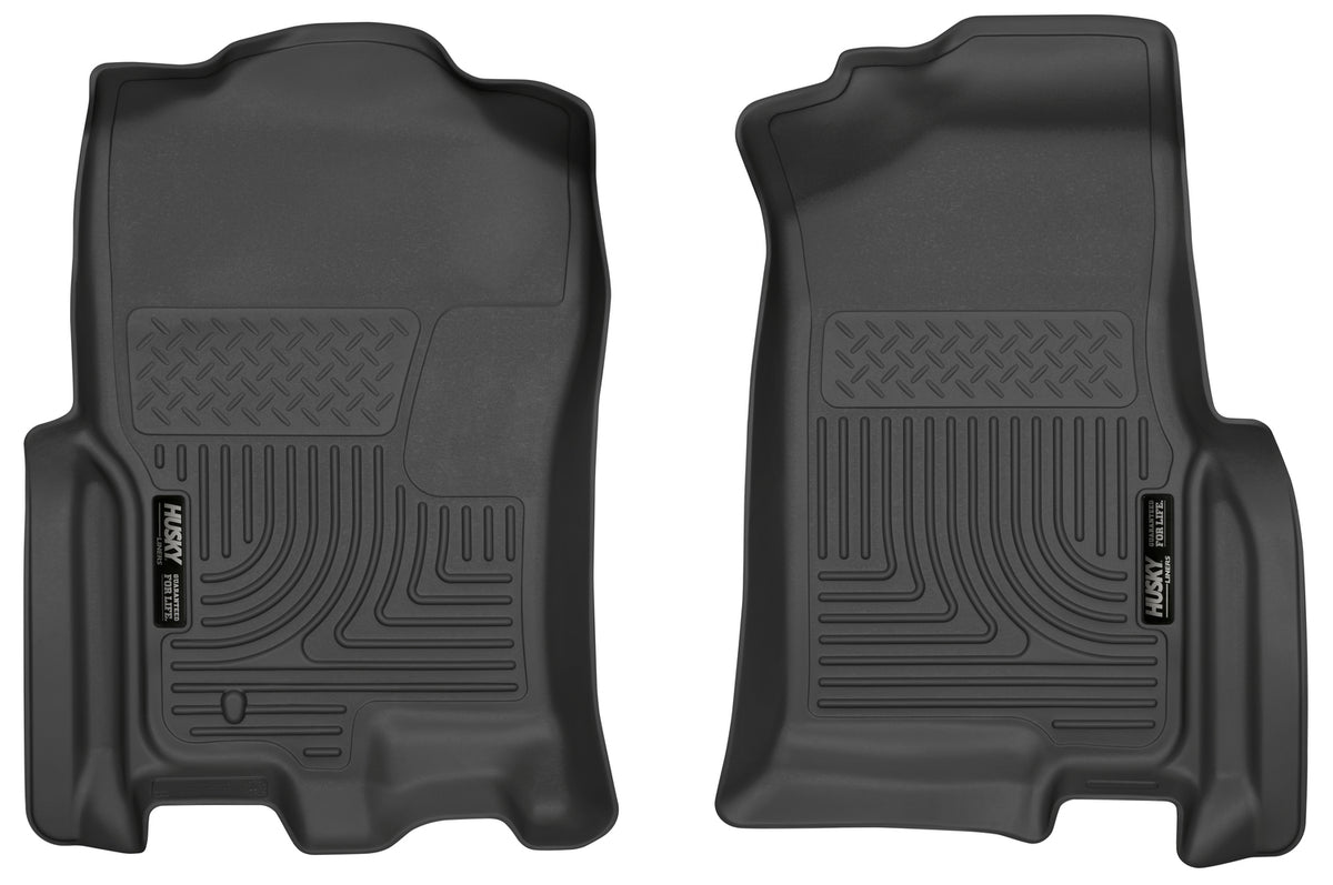 Husky Liners WeatherBeater Front Floor Liners - 2 Piece Fits 2007-2010 Ford Expedition, Lincoln Navigator