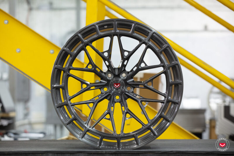 Vossen LC3-02 Wheel | 20x10 | +8mm Front | 5x112 Bolt Pattern - Brushed Dark Smoke