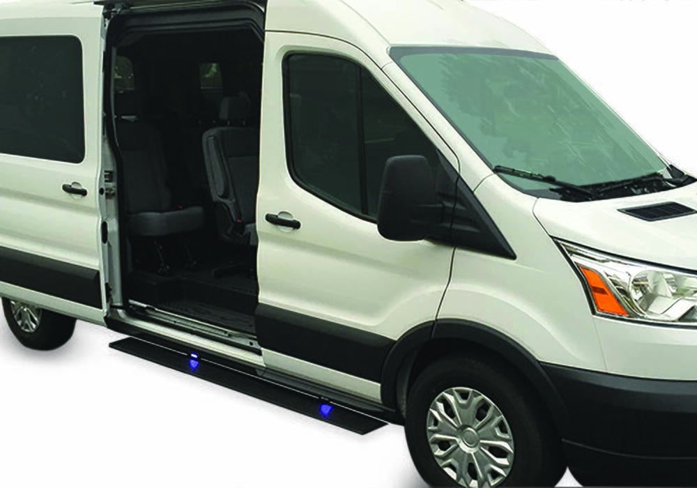 AMP Research 76263-01A PowerStep Electric Running Boards Plug N Play System for 2007-2018 Mercedes-Benz Sprinter